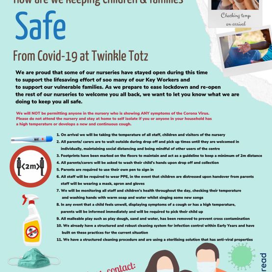 Staying Safe Poster