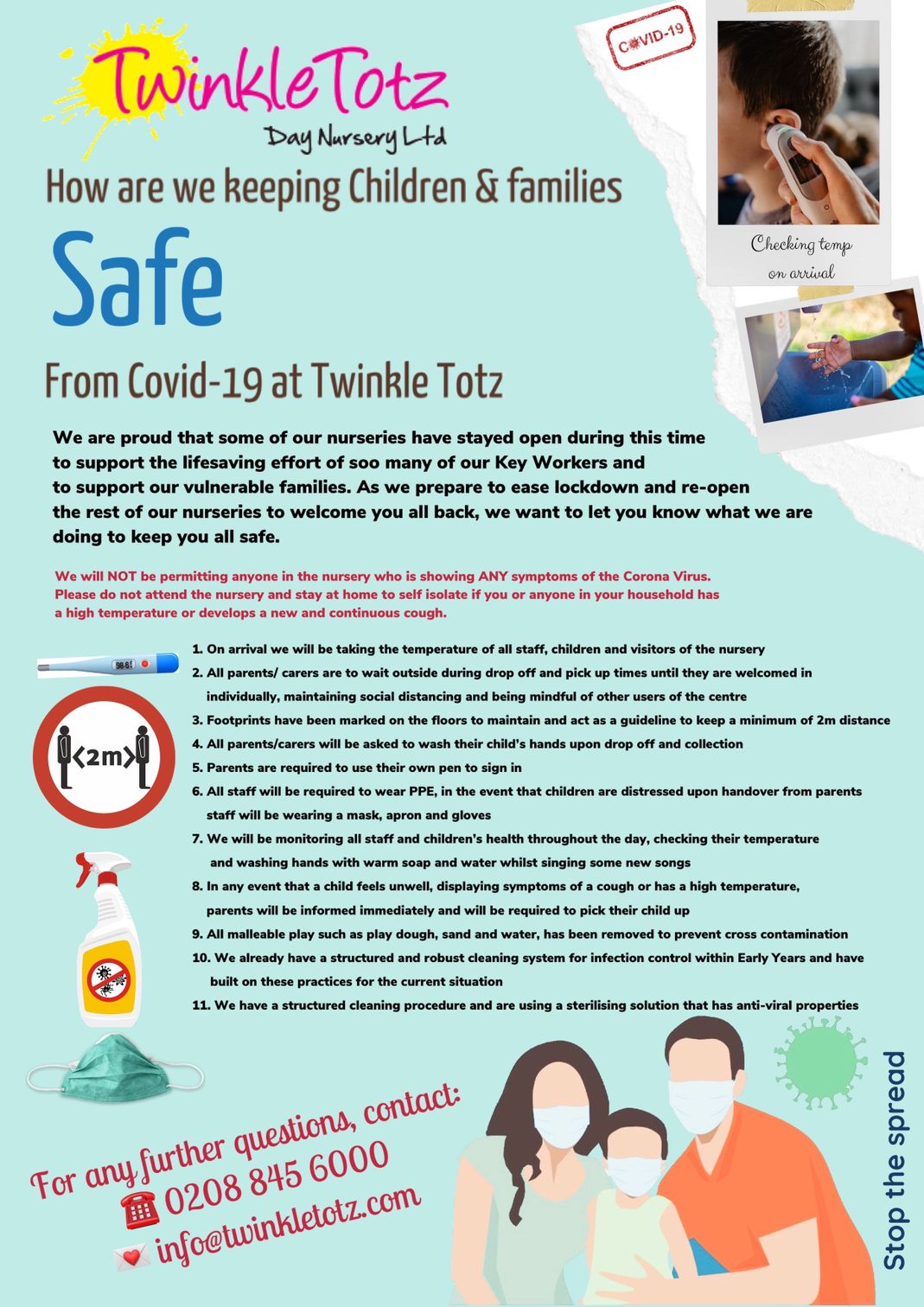 Staying Safe Poster
